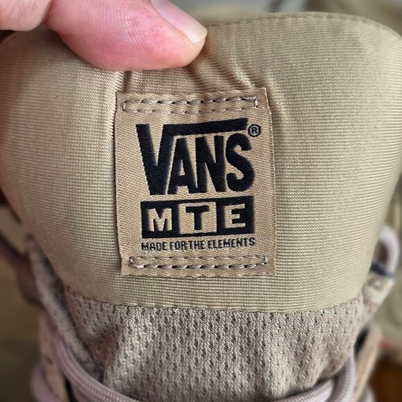 Vans MTE Crestline Gore-Tex Shoes Hiking Boots Khaki Brown Men's 6.5 Tactical LE - Picture 11 of 15